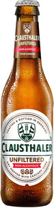 Clausthaler Unfiltered, Non-Alcoholic, 0.33 L