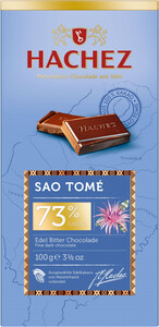 Hachez, Bitter Chocolade Sao Tome, 73% Cacao, 100 g