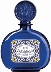 На фото изображение Los Azulejos Reposado, 0.05 L (Лос Азулехос Репосадо объемом 0.05 литра)