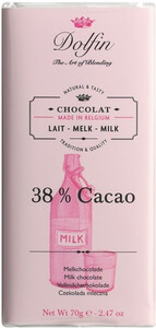 Dolfin, Lait 38% Cacao, 70 г