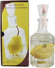 Paul Devoille, Poire William, in decanter with a pear, 0.7 L