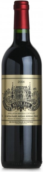 На фото изображение Alter Ego de Palmer Margaux AOC 2004, 0.75 L (Альтер Эго де Пальмер (Марго) 2004 объемом 0.75 литра)