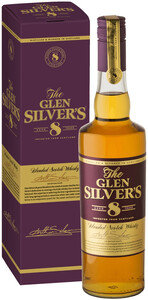 Glen Silvers Blended Scotch 8 Years Old, gift box, 0.7 L