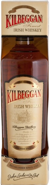 На фото изображение Kilbeggan Blend, Gift box, 0.7 L (Килбегган Бленд в подарочной упаковке в бутылках объемом 0.7 литра)