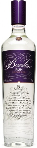На фото изображение Banks 5 Island Rum, 0.7 L (Бэнкс 5 объемом 0.7 литра)