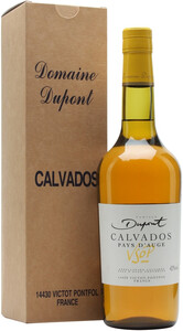 Domaine Dupont, Calvados VSOP, Pays dAuge AOC, gift box, 0.7 л