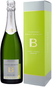 Forget-Brimont, Blanc de Blancs Grand Cru, Champagne AOC, gift box