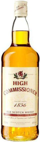 На фото изображение High Commissioner, 1 L (Хай Коммишинер в бутылках объемом 1 литр)