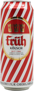 Brauerei Fruh am Dom, Fruh Kolsch, in can, 0.5 л