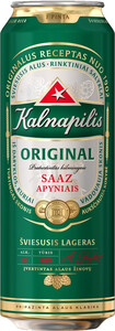 Лагер Kalnapilis Original, in can, 568 мл