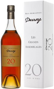 Darroze, Les Grands Assemblages 20 ans dage, Bas-Armagnac, gift box, 0.7 л