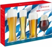 На фото изображение На фото изображение Spiegelau Beer Classics Set of 4 Glasses , in gift box (Набор из 4 бокалов для пива Бир Классикс  в подарочной коробке)
