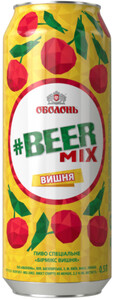 Obolon, BeerMix Cherry, in can, 0.5 L