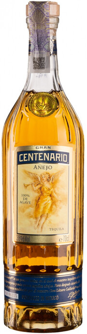 На фото изображение Gran Centenario Anejo, 0.7 L (Гран Центенарио Аньехо объемом 0.7 литра)