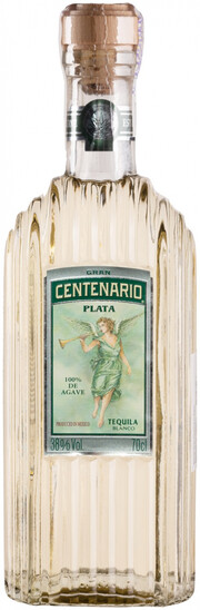 На фото изображение Gran Centenario Plata, 0.7 L (Гран Центенарио Плата объемом 0.7 литра)