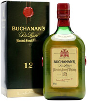Buchanans De Luxe 12 Years Old, gift box, 0.75 л