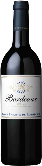 In the photo image Bordeaux La Baronnie AOC Rouge, 2015, 0.375 L