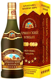 Samkon, Armenian Cognac 5 Stars, gift box, 0.5 L