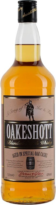 На фото изображение Oakeshott, 1 L (Оукшотт в бутылках объемом 1 литр)