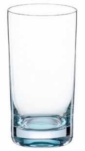 На фото изображение Spiegelau Classic Colors Mixdrink aquamarin, 0.345 L (Шпигелау Классик Калорс, стакан для коктейлей Миксдринк аквамарин объемом 0.345 литра)