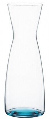 На фото изображение Spiegelau Classic Colors Decanter aquamarin, 1.1 L (Шпигелау Классик Калорс, Декантер аквамарин объемом 1.1 литра)