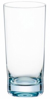 На фото изображение Spiegelau Classic Colors Longdrink XL aquamarin, 0.51 L (Шпигелау Классик Калорс, стакан для коктейлей Лонгдринк XL аквамарин объемом 0.51 литра)