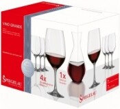 На фото изображение На фото изображение Spiegelau Vino Grande Gift Set, 5 pcs (Подарочный набор Вино Гранде, 5 предметов)