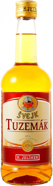 На фото изображение R. Jelinek Tuzemak, 0.5 L (Туземак (Туземский ром) объемом 0.5 литра)