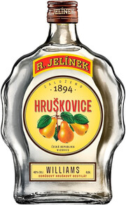 На фото изображение R. Jelinek Hruskovice, 0.5 L (Р. Елинек, Грушовица объемом 0.5 литра)