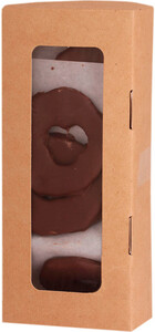 Шоколад Бритарев, Яблочные колечки в молочном шоколаде, в коробке, 150 г
