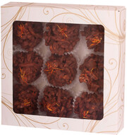 Бритарев, Кроканты с миндалем и апельсином в горьком шоколаде, в коробке, 180 г