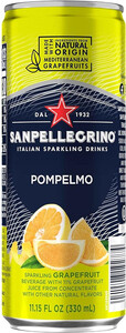 S. Pellegrino Pompelmo, in can, 0.33 л