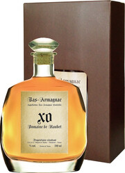 Domaine de Haubet XO, Bas-Armagnac AOC, decanter with gift box, 0.7 л