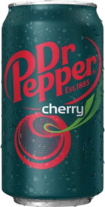 Газована вода Dr. Pepper Cherry (USA), in can, 355 мл