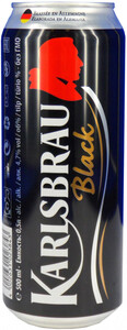 Karlsbrau Black, in can, 0.5 L