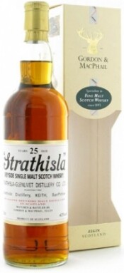 In the photo image Strathisla 25 Years Old, in box, 0.7 L