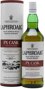 Laphroaig PX Cask, in tube, 1 л