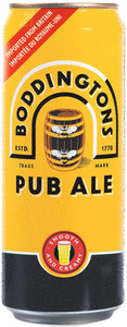 Boddingtons Pub Ale (with nitrogen capsule), in can, 0.5 L
