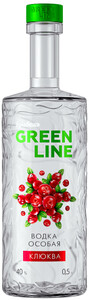 Білоруська горілка Bulbash Greenline Cranberry, 0.5 л