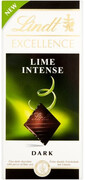 Lindt, Excellence Lime Intense, Dark Chocolate, 100 г
