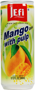 Jefi Mango with Pulp, in can, 240 мл