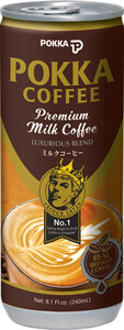 Pokka Premium Milk Coffee, in can, 240 мл