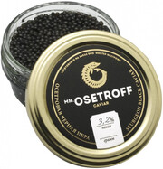 mr.OSETROFF, Classic Sturgeon Black Caviar, glass, 40 g