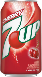 7 UP Cherry (USA), in can, 355 мл