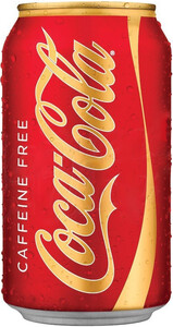 Coca-Cola Caffeine Free (USA), in can, 355 мл