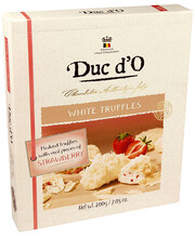 Duc dO, Flaked Truffles White Chocolate Strawberry, box, 200 g