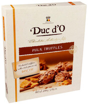 Шоколад Duc dO, Flaked Truffles Milk Chocolate Crunchy Biscuit, box, 200 г