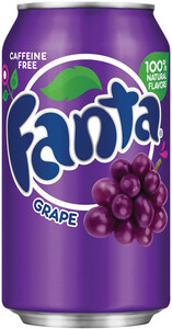 Fanta Grape (USA), in can, 355 мл