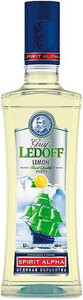 Graf Ledoff Lemon, Bitter, 0.5 л