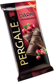 Шоколад Pergale Dark Chocolate with Cranberries, 93 г